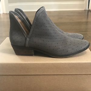 Gray Lucky Booties